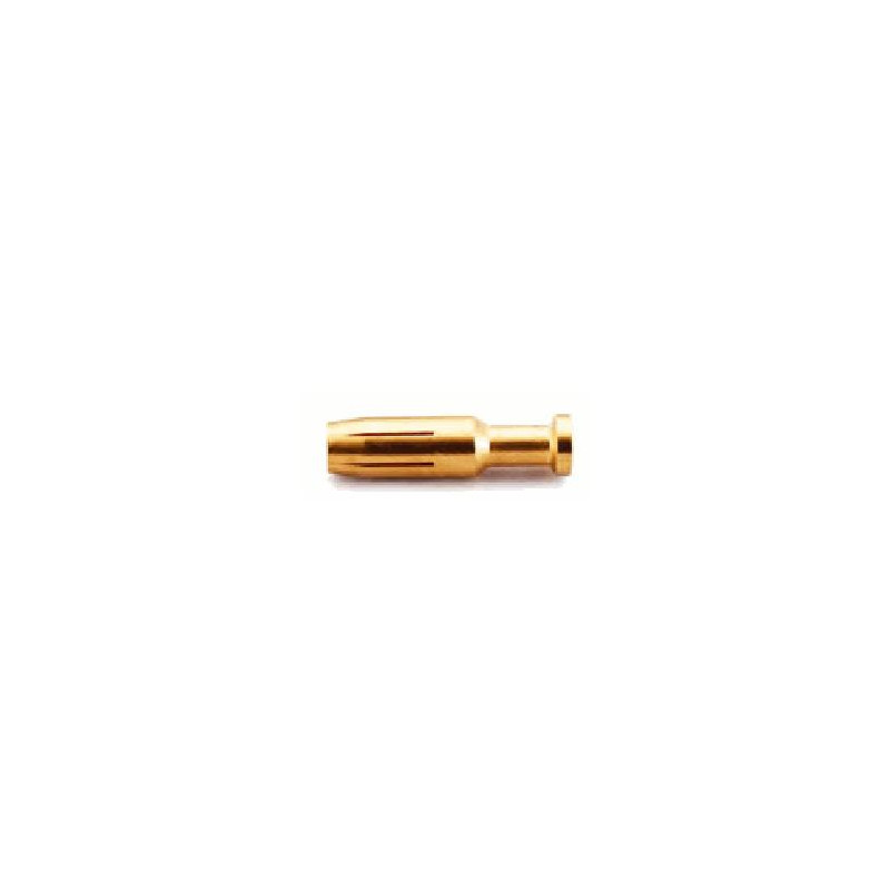 Contact à sertir, femelle, 40A, or, 2.5mm²